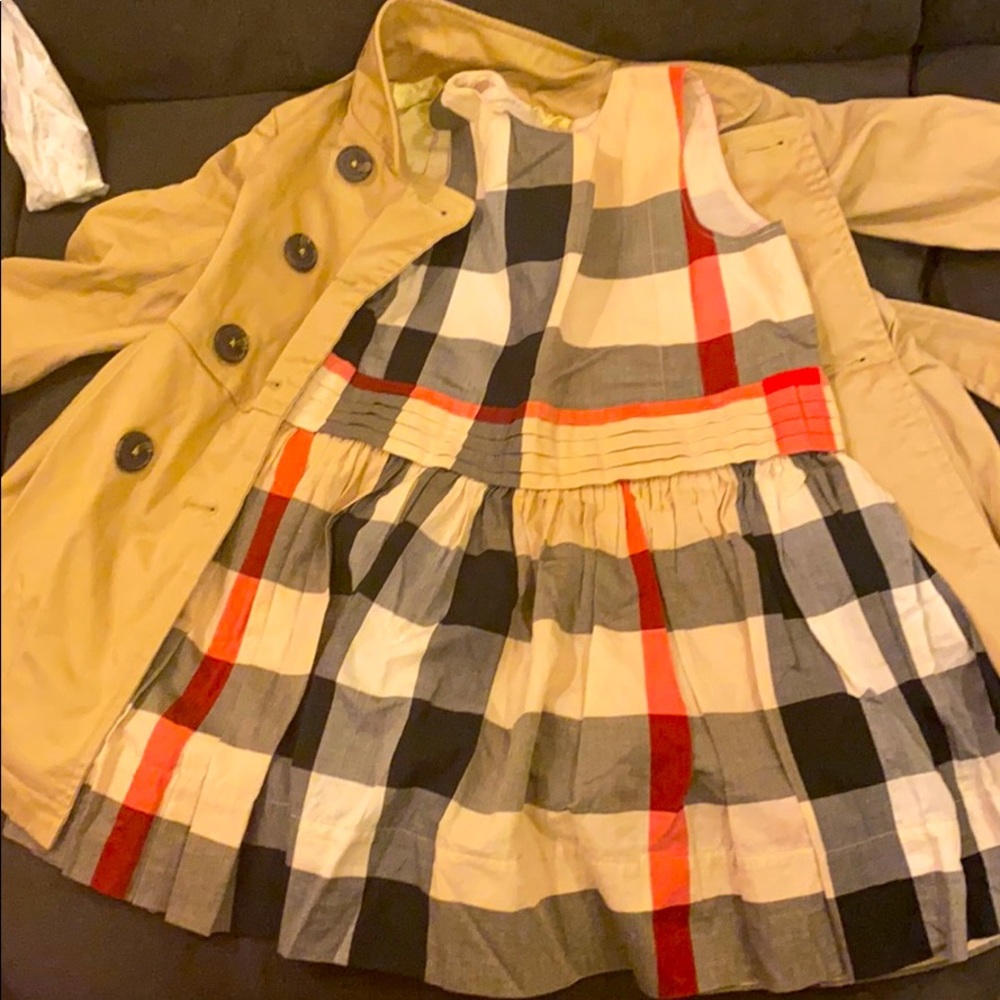 Authentic Toddler Burberry Dress